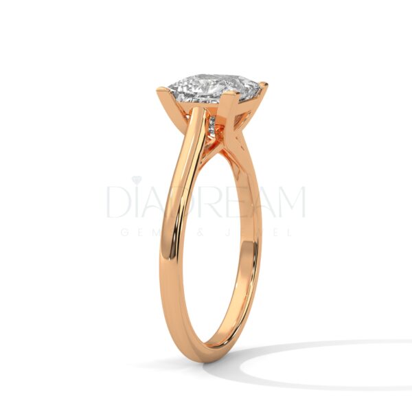 Princess Cut Moissanite Ring - 2.0 CT Colorless Brilliance