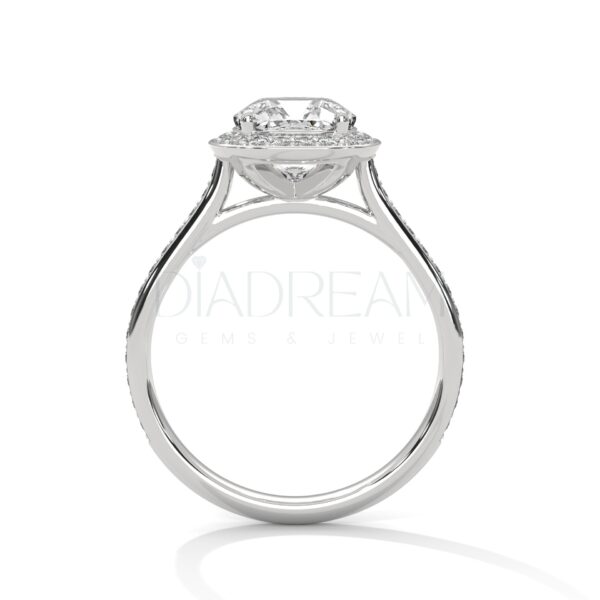 2 CT Cushion Cut Moissanite Ring: A Symbol of Timeless Elegance