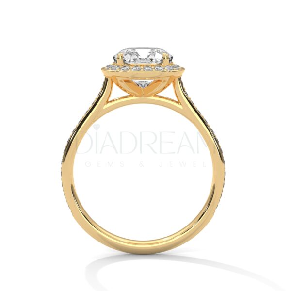 2 CT Cushion Cut Moissanite Ring: A Symbol of Timeless Elegance