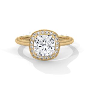 2 CT Cushion Cut Moissanite Ring: A Symbol of Timeless Elegance