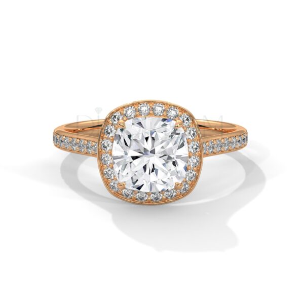 2 CT Cushion Cut Moissanite Ring: A Symbol of Timeless Elegance